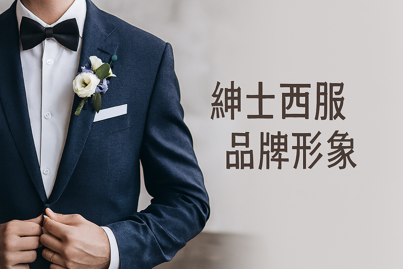 紳士西服 × 品牌形象